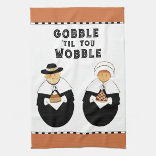 Funny Thanksgiving Tea Towel