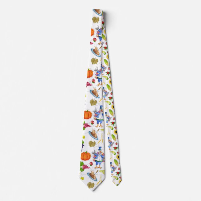 funny thanksgiving tie (Front)