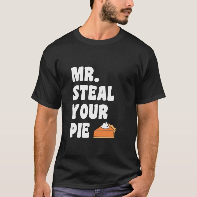Funny Thanksgiving Toddler Boy Tee Mr Steal Your P (Front)