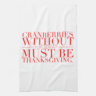 Funny Thanksgiving Towel