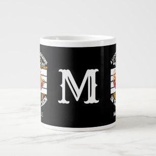 Funny Thanksgiving Turkey Curving Large Coffee Mug