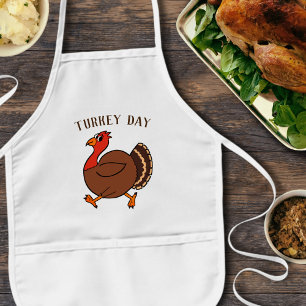 Funny Thanksgiving Turkey Day Apron