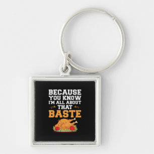 Funny Thanksgiving Turkey Day Costume Gift Key Ring