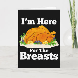 Funny Thanksgiving Turkey Dirty Adult Humour Men's Card