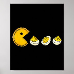 Funny Thanksgiving Turkey Gift For Men Women Kids  Poster