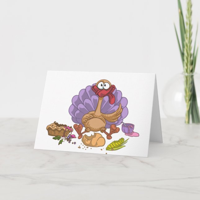 funny thanksgiving turkey invitation (Front)