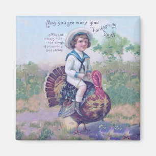 Funny Thanksgiving Turkey Magnet