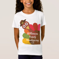 Funny Thanksgiving Turkey Matching Family Custom