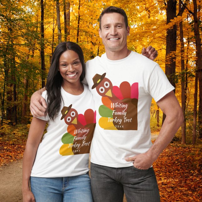 Funny Thanksgiving Turkey Matching Family Custom T-Shirt (Creator Uploaded)