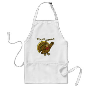 Funny Thanksgiving Turkey Pun Standard Apron