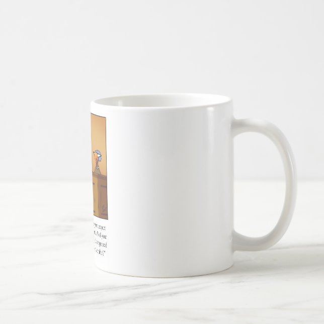 Funny Thanksgiving Turkey Trial! Coffee Mug (Right)