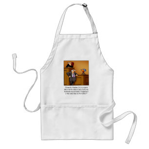Funny Thanksgiving Turkey Trial! Standard Apron
