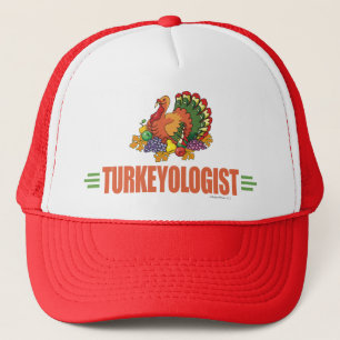 Funny Thanksgiving Turkey Trucker Hat