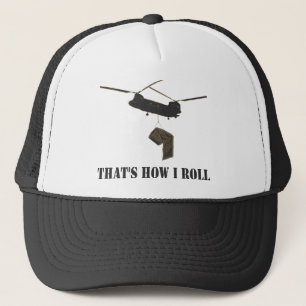 Funny that's how i roll trucker hat