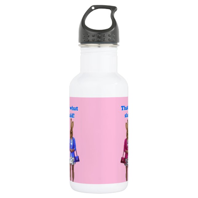 Funny that's what she said text 532 ml water bottle (Front)