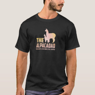 Funny The Alpaca Dad - Funny Llama Alpaca Lover Pa T-Shirt