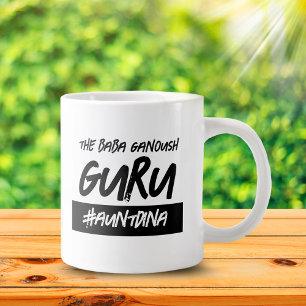 Funny The Baba Ganoush Guru Hashtag Name Large Coffee Mug