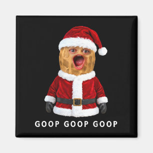 Funny The Burnt Peanut Goop Bungulator Christmas Magnet
