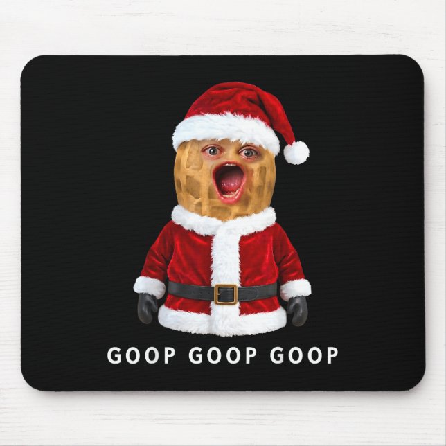 Funny The Burnt Peanut Goop Bungulator Christmas  Mouse Mat (Front)