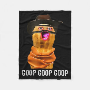 Funny The Burnt Peanut Goop Bungulator  Fleece Blanket