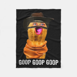 Funny The Burnt Peanut Goop Bungulator Fleece Blanket