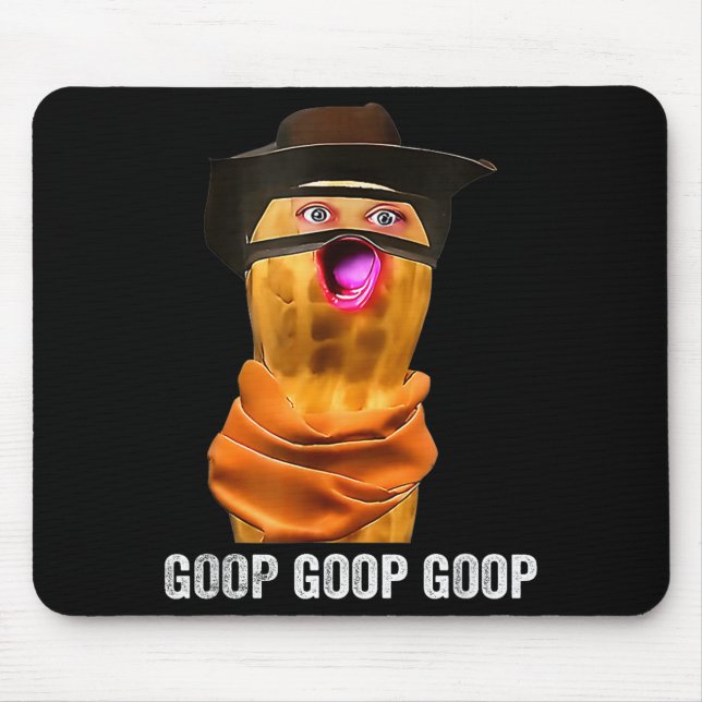 Funny The Burnt Peanut Goop Bungulator  Mouse Mat (Front)
