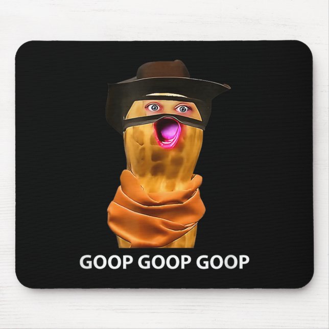Funny The Burnt Peanut Goop Bungulator Tee  Mouse Mat (Front)