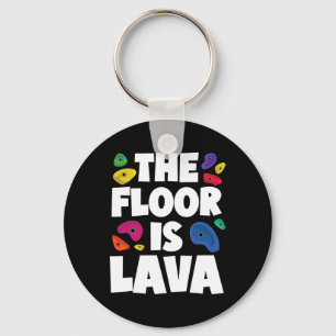 Funny The Floor Is Lava Rock Climbing Holds Boulde Key Ring