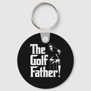 Funny The Golf Father Father's Day Golfer Dad Key Ring