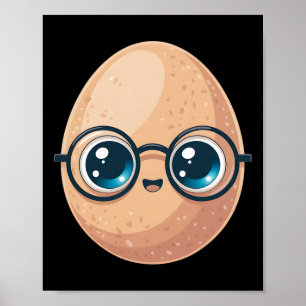 Funny The Good Egg Teacher Halloween Costume Food Poster