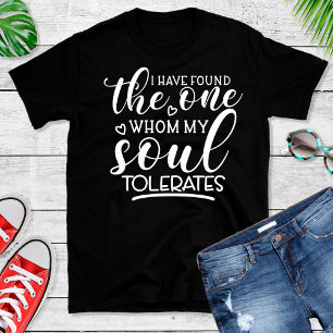 Funny The One I Tolerate Valentines Women's T-Shirt