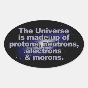 Funny "The Universe" stickers