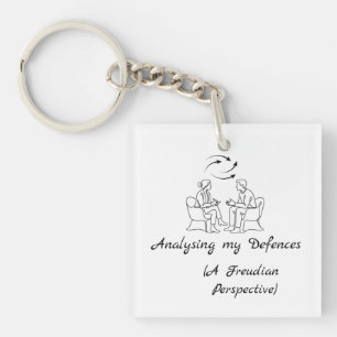 Funny Therapy & Mental-Health Acrylic Key Ring