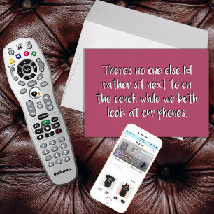 Funny There's no one I'd rather Holiday Card