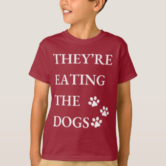 Funny They're Eating The Dogs in Springfield  T-Shirt