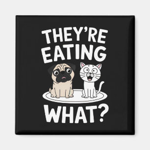 Funny They're Eating The Pets Humourous Trump Quot Magnet