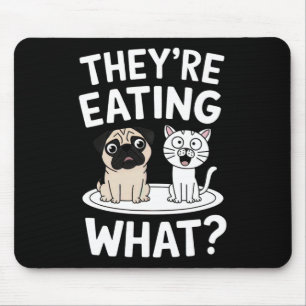 Funny They're Eating The Pets Humourous Trump Quot Mouse Mat
