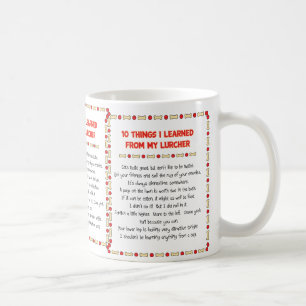 Funny Things I Learned From My Lurcher Coffee Mug