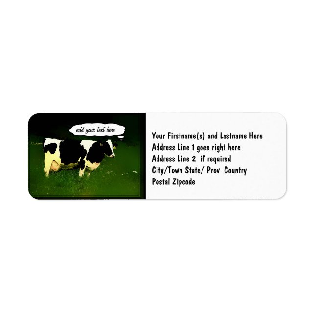 Funny Thinking Cow (Front)