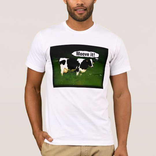 Funny Thinking Cow T-Shirt