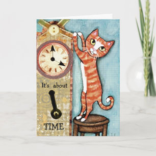 Funny Thinking of You Greeting Card - Custom