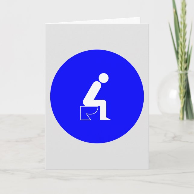 FUNNY THINKING OF YOU POOPING CARDS (Front)