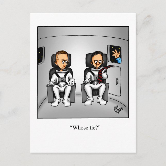 Funny Thinking Of You Postcard (Front)