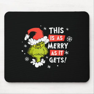 Funny This Is As Merry As It Gets Christmas, Sarca Mouse Mat