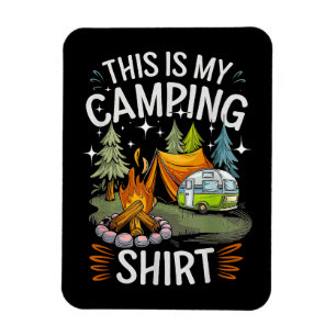 Funny This Is My Camping For Camper Magnet