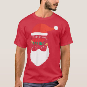 Funny This Is My Christmas Cookie Baking Costume T-Shirt