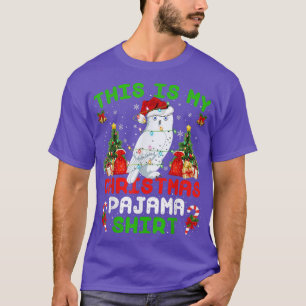 Funny This Is My Christmas Pajama Snowy Owl Chris T-Shirt