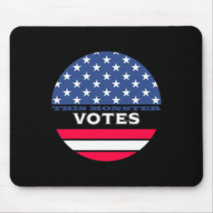 Funny This Monster Votes Anti-trump Biden Harris K Mouse Mat