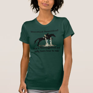Funny Thoroughbred Horse People Humour T-Shirt