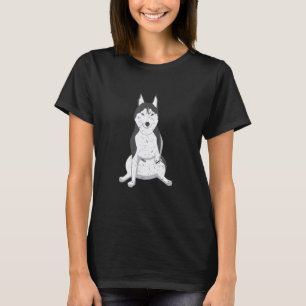 Funny Three Legged Tripod Husky Cool Special Needs T-Shirt